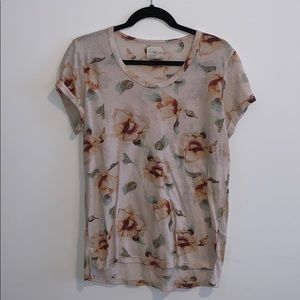 Floral tee